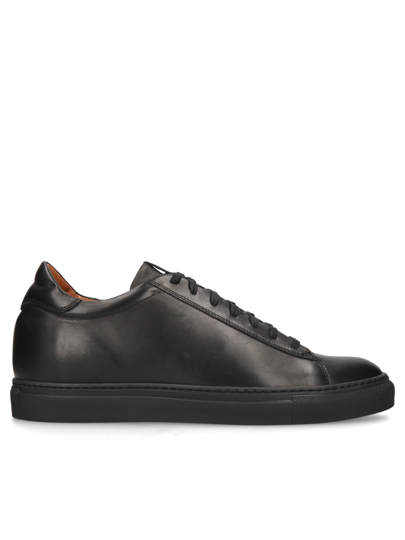 Czarne sneakersy podwyższające Xavier +6 cm, Conhpol Dynamic, Konopka Shoes