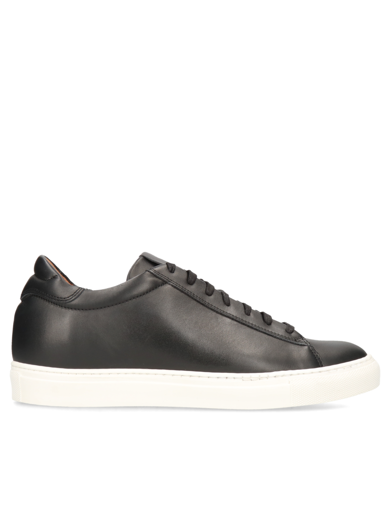 Czarne sneakersy Podwyższające Xavier +6 cm, Conhpol Dynamic, Konopka Shoes