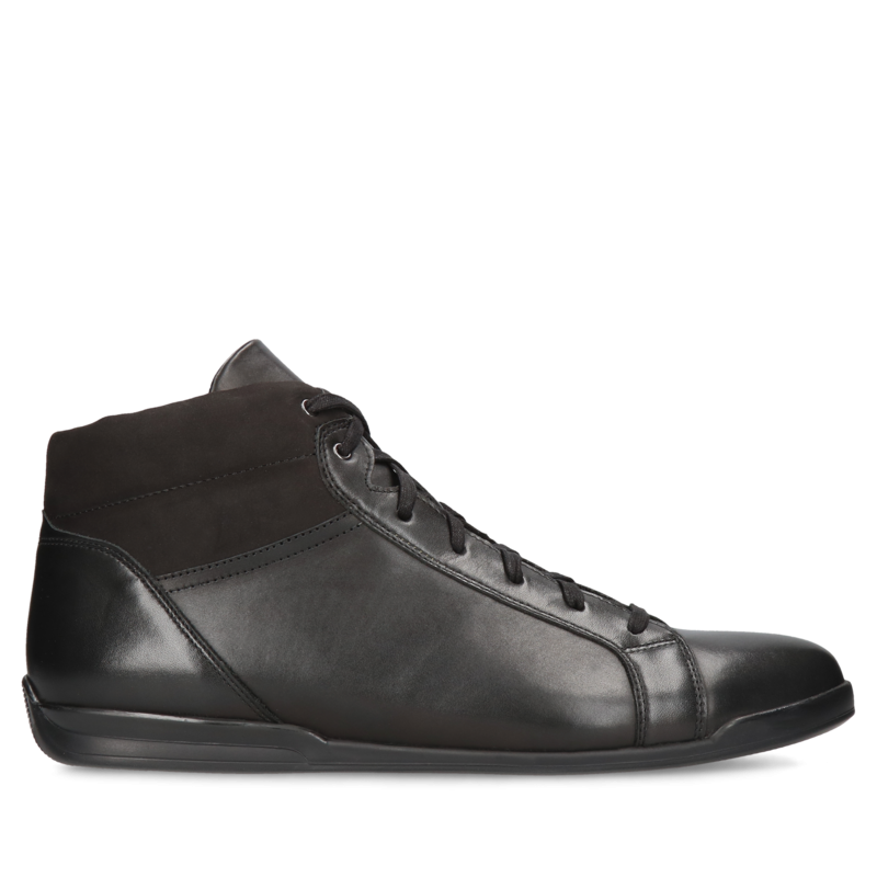 Czarne trzewiki Victor, Conhpol Dynamic - polska produkcja, SK2653-02, Trzewiki, Konopka Shoes