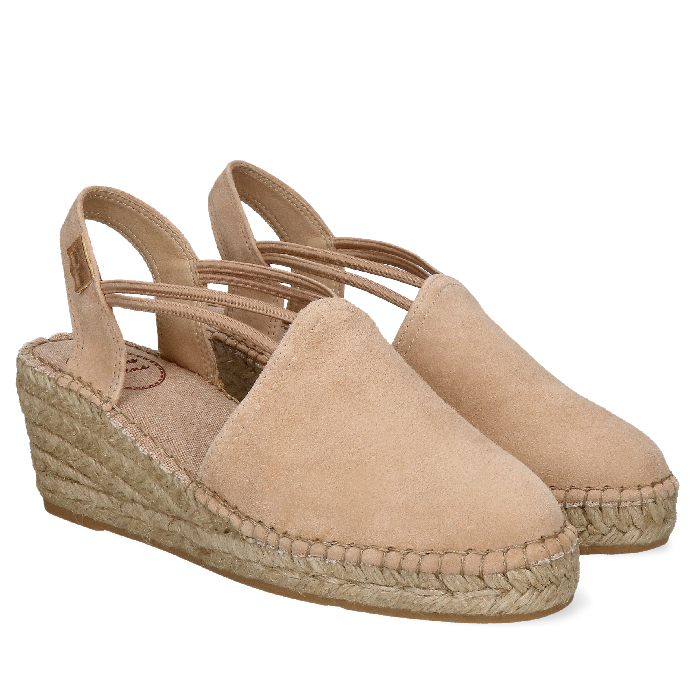 Beżowe Espadryle Tremp, Toni Pons,  TP0002-02, Espadryle, Konopka Shoes